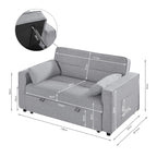 Freyja 2 Seater Sofa Bed - Grey