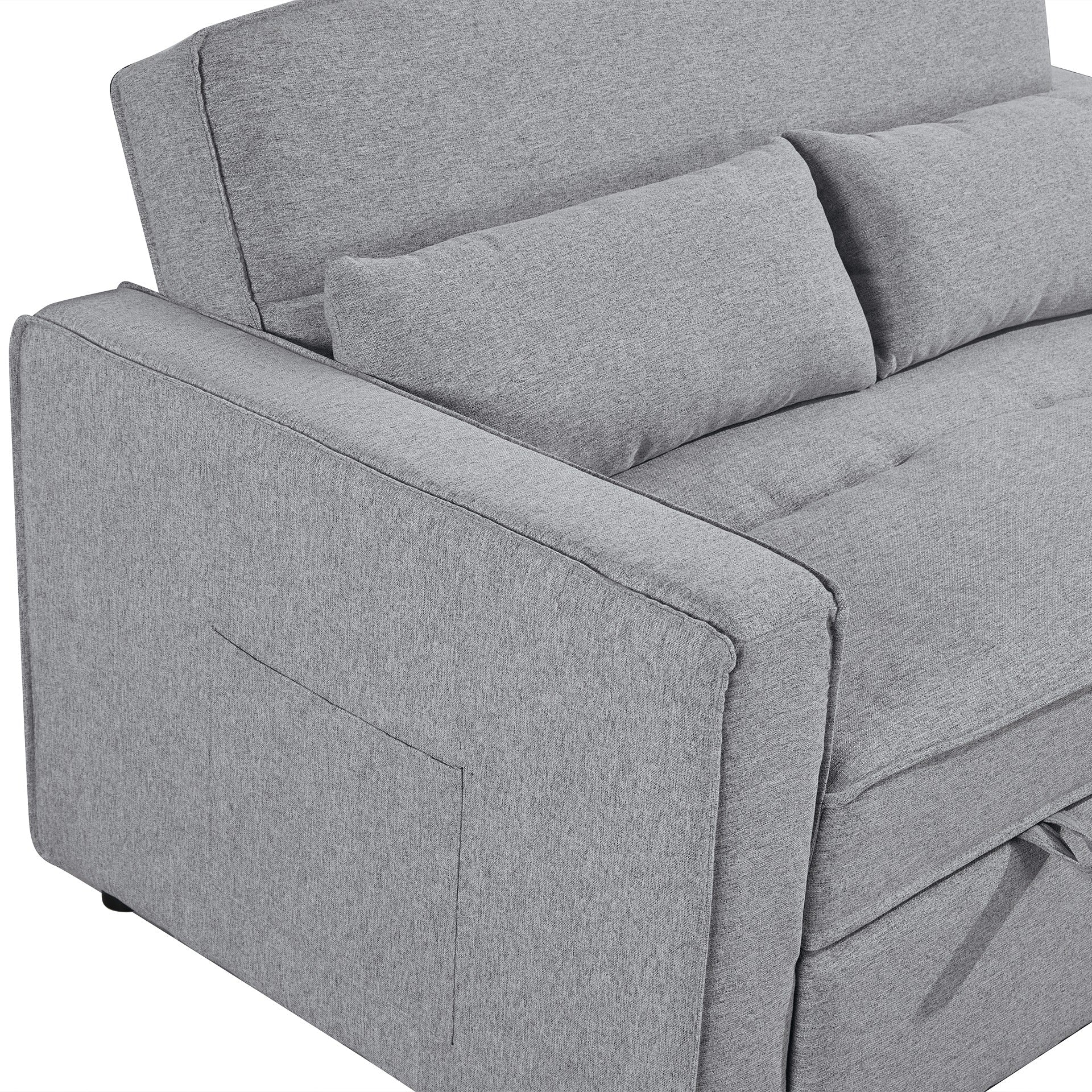 Freyja 2 Seater Sofa Bed - Grey