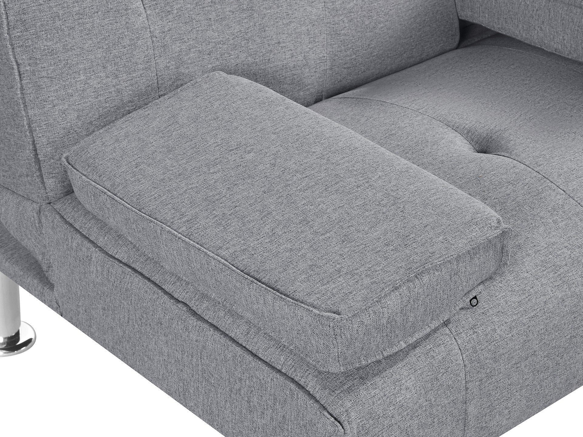 Arleth 3 Seater Sofa Bed - Light Grey