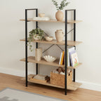Forge 4-Tier Bookshelf - Natural