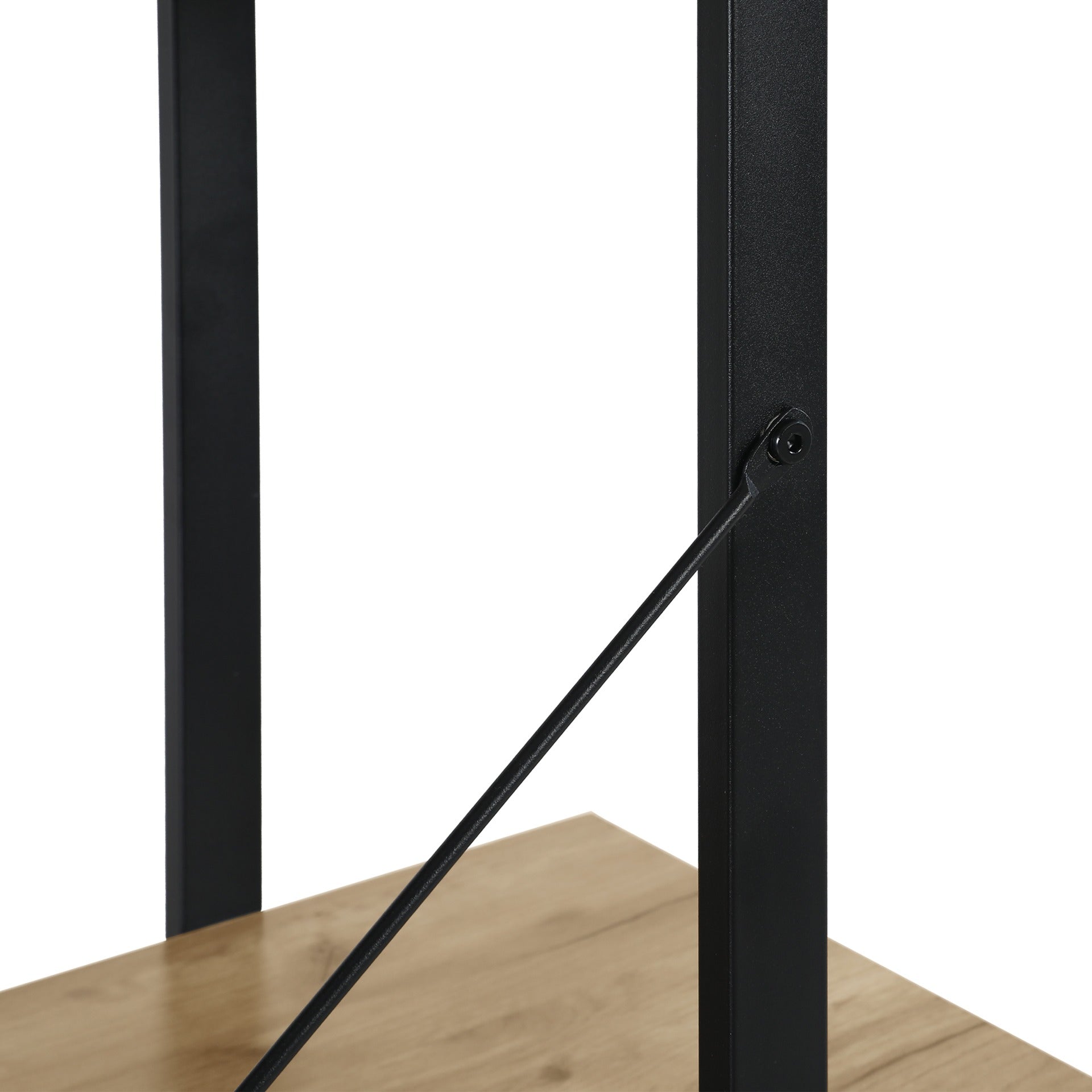 Forge 4-Tier Bookshelf - Natural