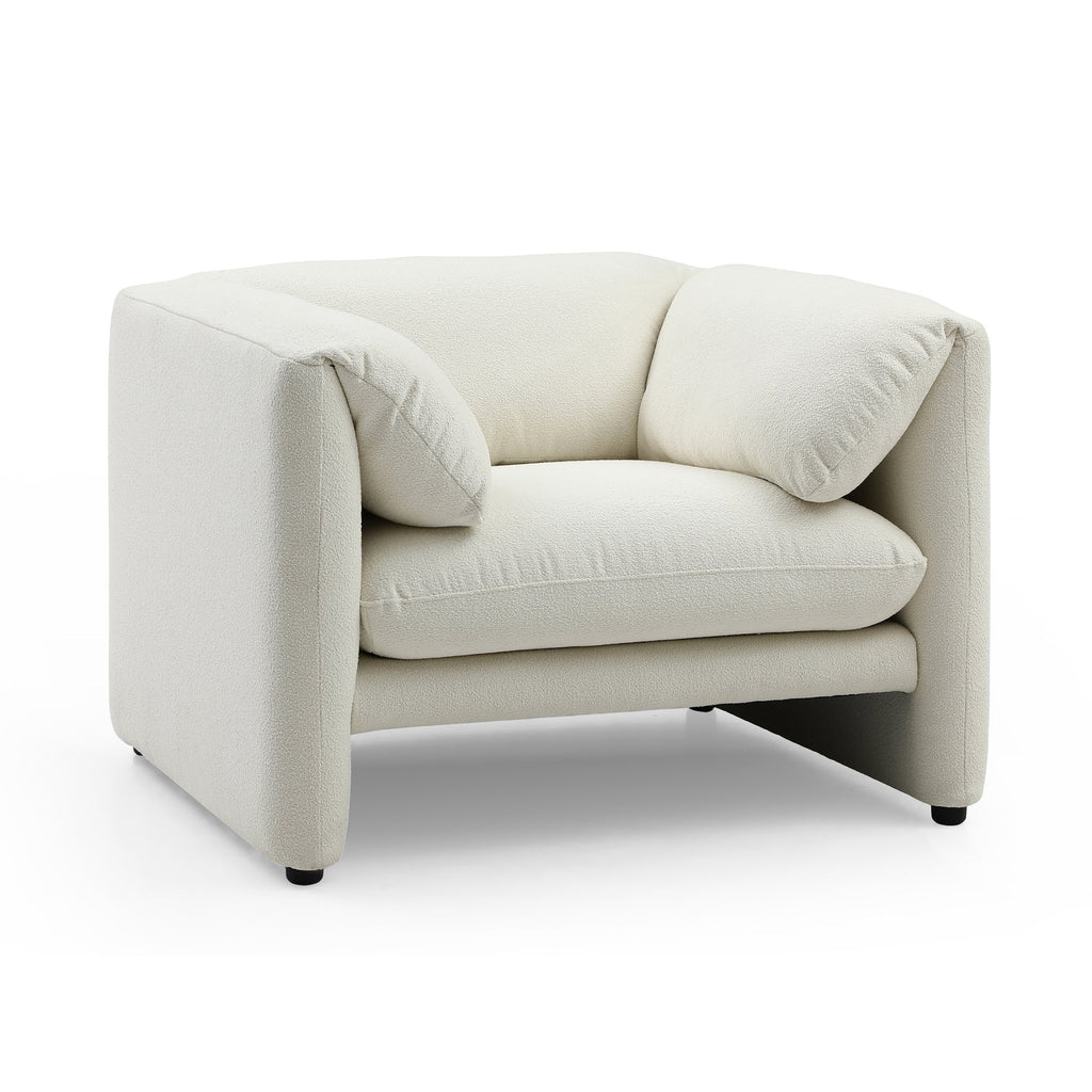 Marion 3 Piece Sofa Set - Cream