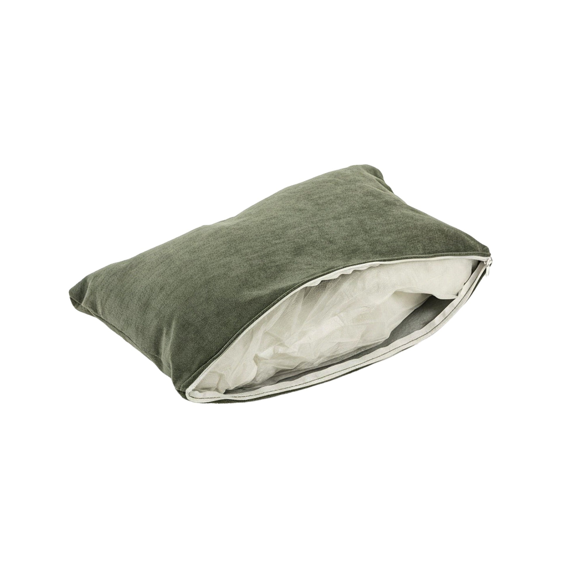 Taru Linen Armchair - Dark Green