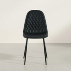 Varo PU Dining Chair - Set of 4 - Black