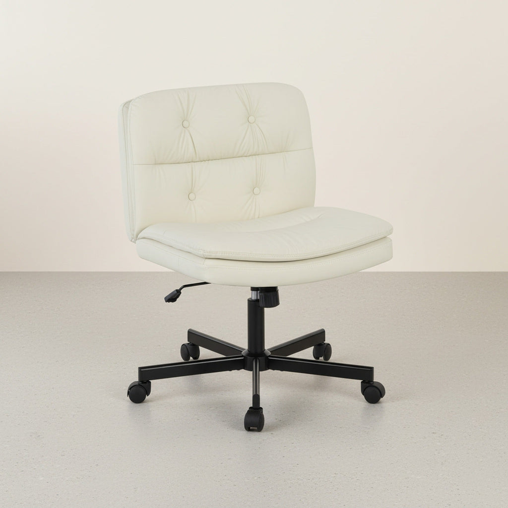 Israel Swivel Chair - Ivory