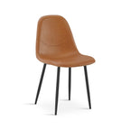 Matthew PU Leather Dining Chair - Set of 4 - Orange