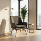 Lina Armchair - Dark Grey